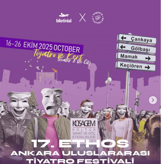 Inizia il 17° Festival Internazionale del Teatro ETHOS Ankara