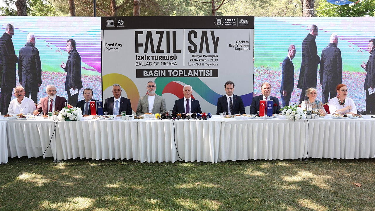 Specjalna kompozycja dla Iznika od Fazıl Say