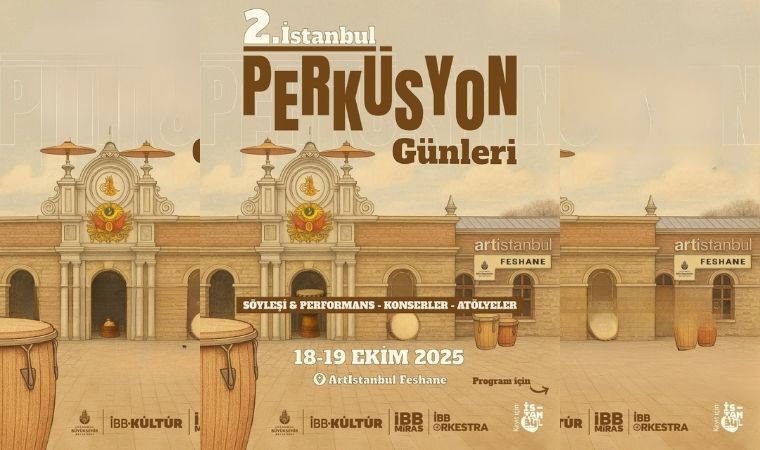 Iniziano i 2° Percussion Days all'ArtIstanbul Feshane!