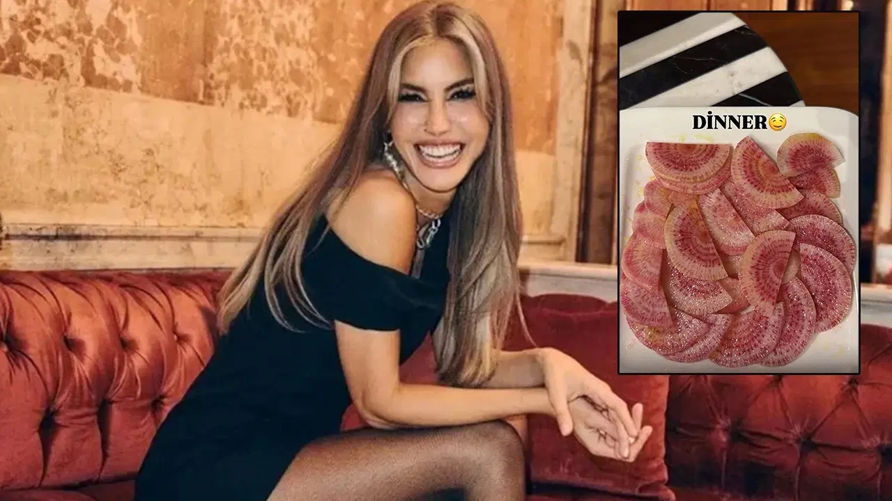 Het ontbijt stond op het programma: Çağla Şıkel vertelde wat ze gegeten had!