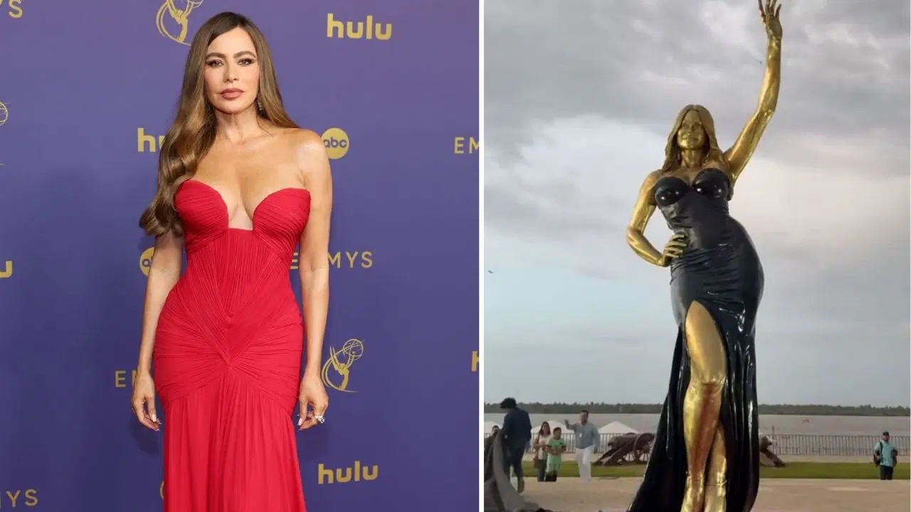 Een grote verrassing voor Sofia Vergara uit haar geboortestad: haar standbeeld werd opgericht!