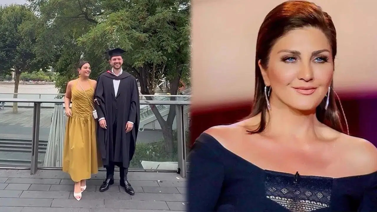 De trots van Sibel Can: haar zoon Emir studeerde af