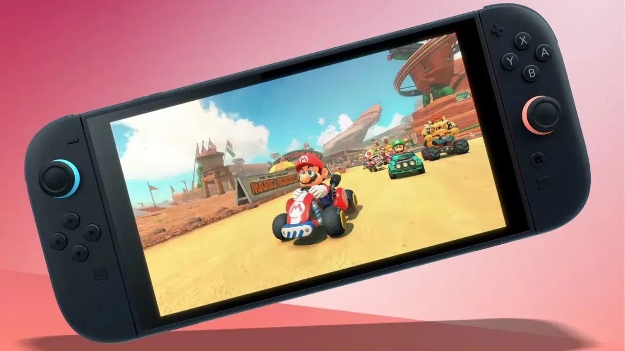 Attention : ne retirez pas le film protecteur de l'écran de la Nintendo Switch 2