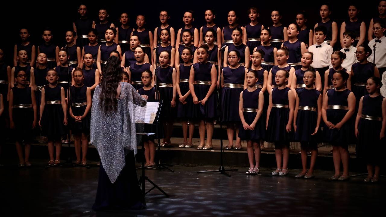 Chór dziecięcy Opery i Baletu Państwowego w Samsun dał koncert