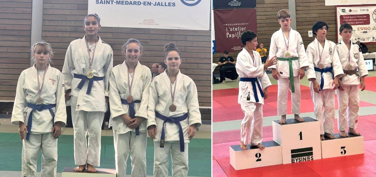 Trzy podia regionalne dla juniorów
Związku Judo Dordogne Périgord
