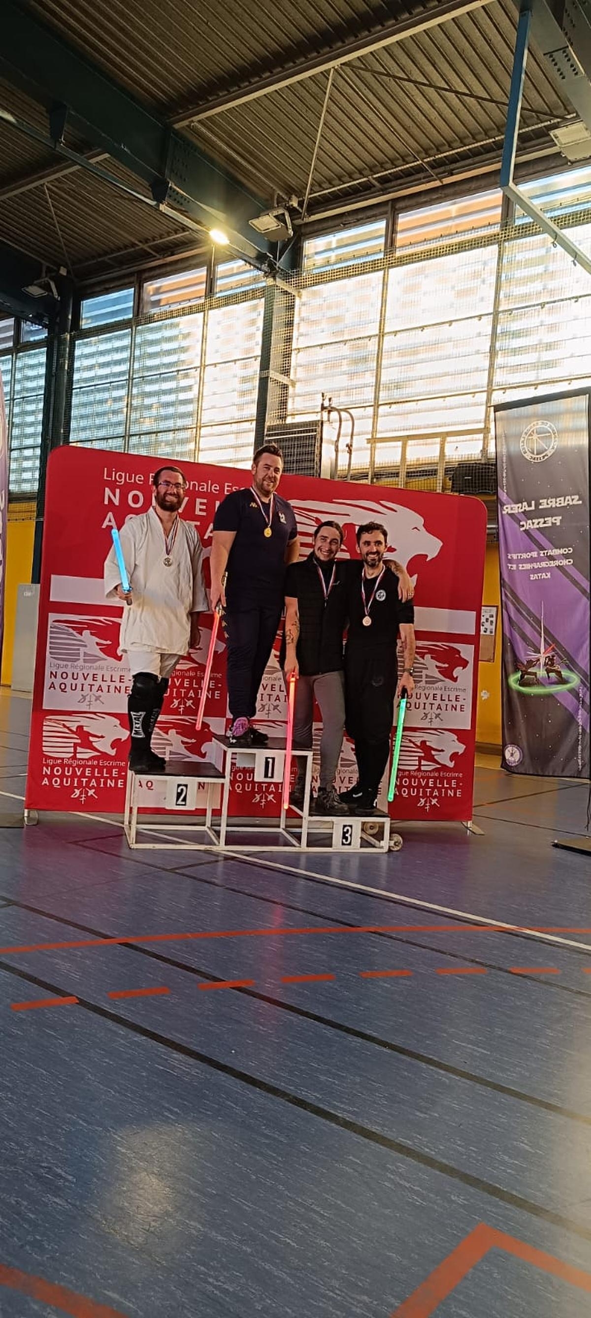 Scherma, spada laser: il boulazacois William Vert incoronato campione regionale