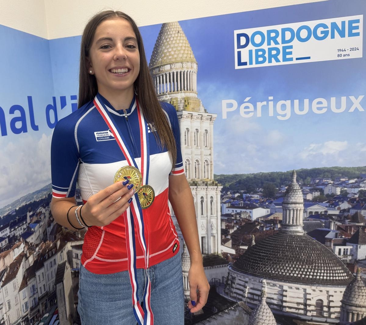 Bisiklet, Chrono des Nations: Thaïs Poirier podyumun üçüncü basamağında