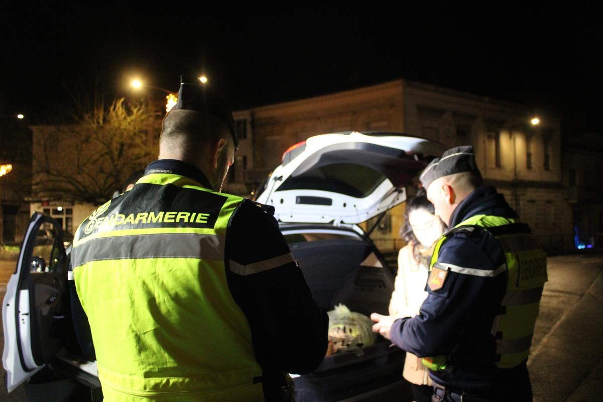 101 veículos revistados em Agenais, onde um homem se feriu com arma de fogo em Astaffort