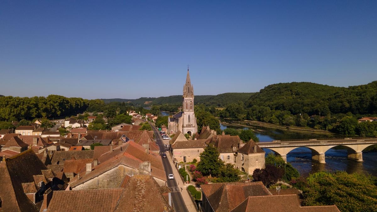 Fotoğraflarla. Périgord'un gökyüzünden görülen en güzel bastidleri: İlk İngiliz bastid'i Lalinde