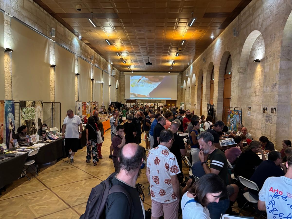 Rochefort: A great crowd and a good turnout at the comic book festival
