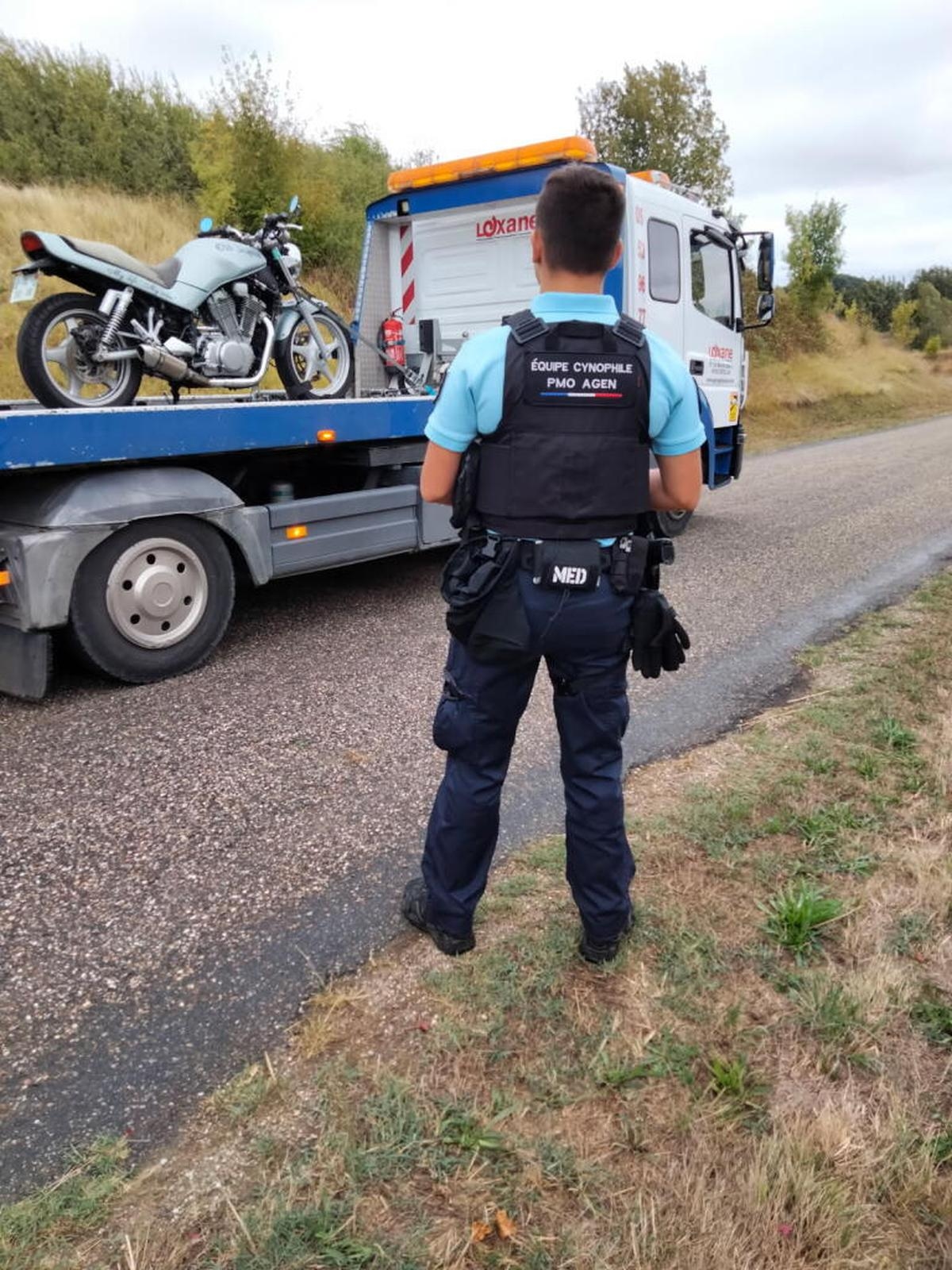 Lot-et-Garonne: um motociclista ultrapassou o limite de 70 km/h