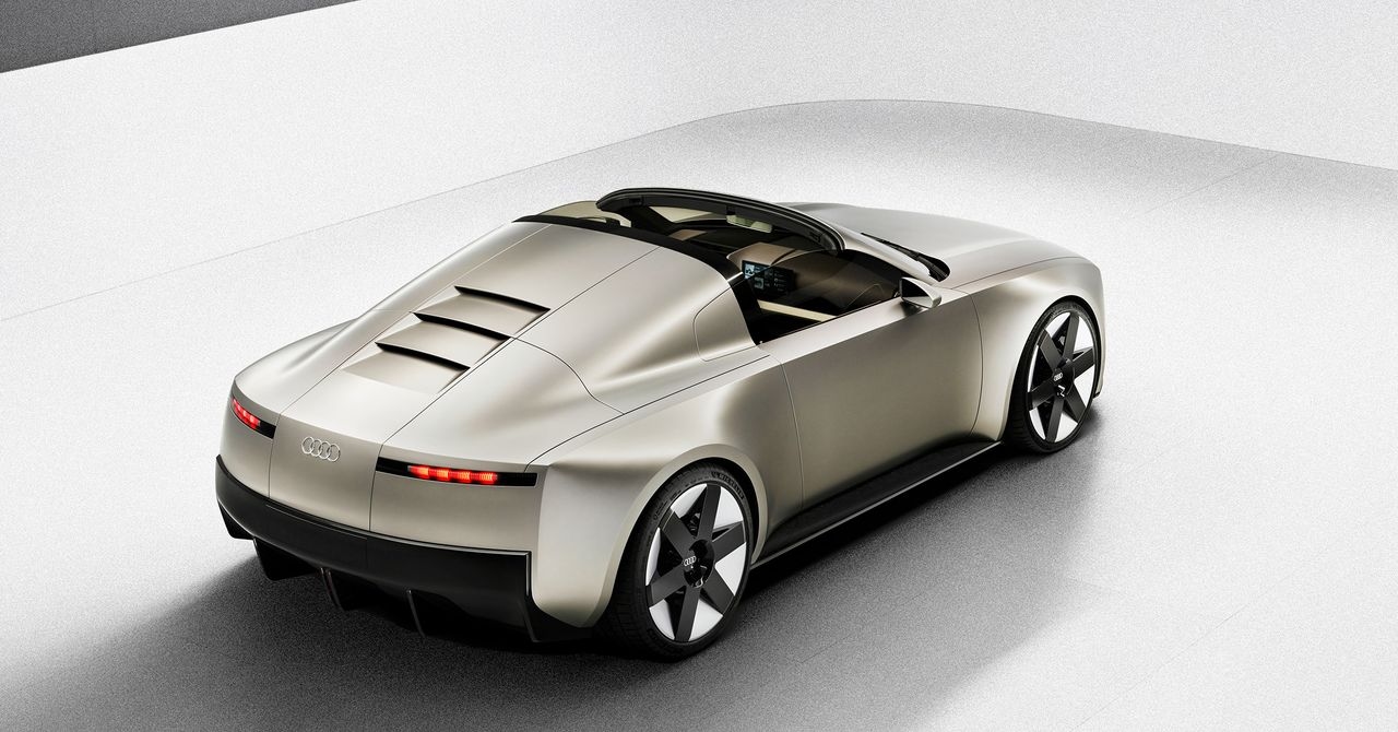 Concept C to w pełni elektryczny samochód sportowy, który zapoczątkuje przyszłość designu Audi