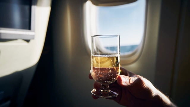 Alcool dans un avion : pourquoi même un verre de vin peut mener à un scandale