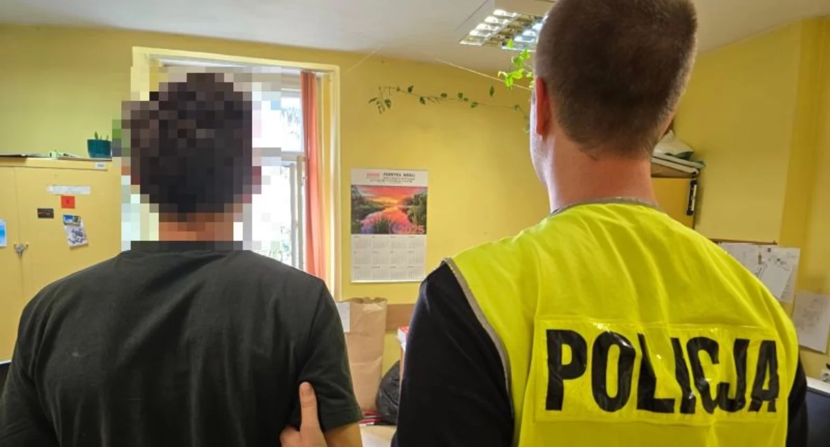 Robó dos botellas de alcohol por valor de 5,5 mil PLN.