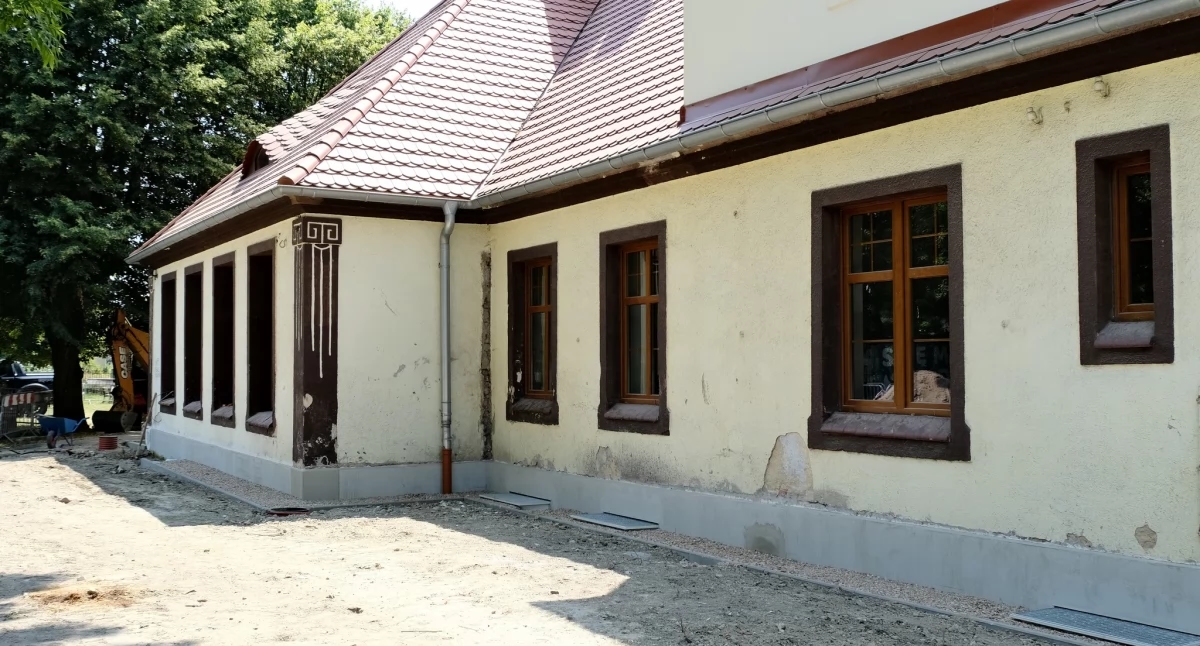The kindergarten in Pęgów is undergoing modernization