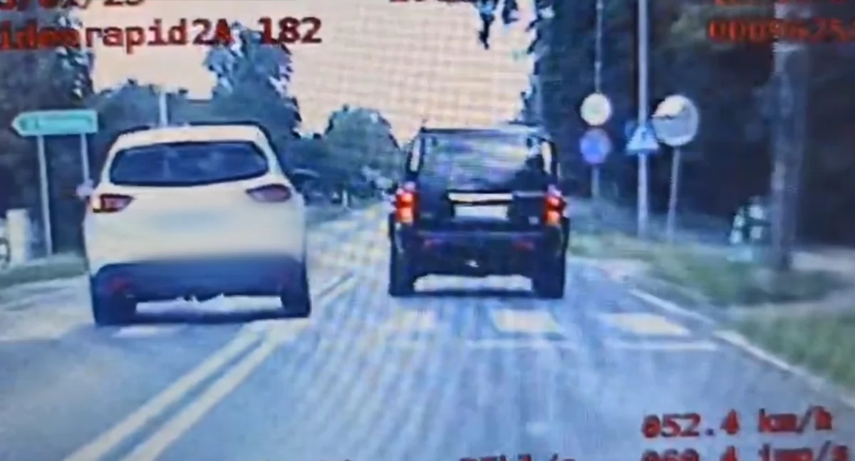 Een gevaarlijke manoeuvre en een zware straf. We publiceren de video.