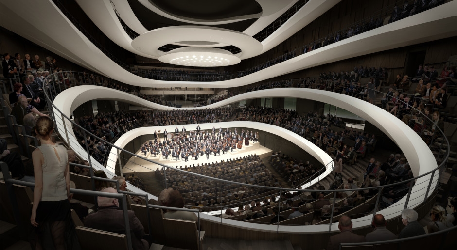 Warsaw to get new concert hall. Largest such facility in Poland