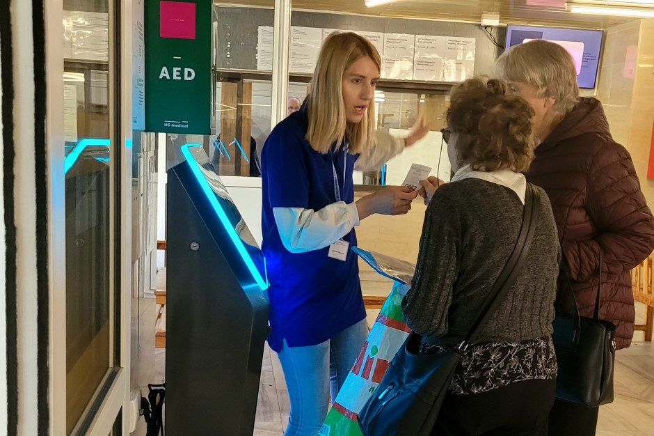 Assistenti ai pazienti dell'ospedale provinciale di Łomża. Ottimo supporto per chi riceve sussidi