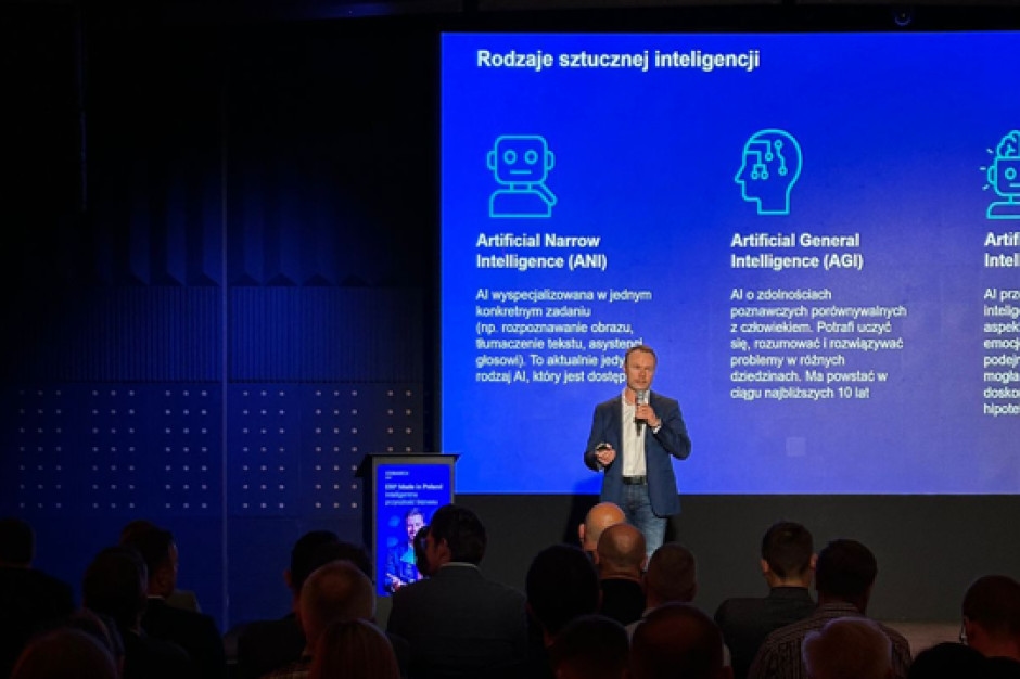 "Confini che stanno rapidamente scomparendo." Conferenza su intelligenza artificiale e digitalizzazione per le più grandi aziende polacche