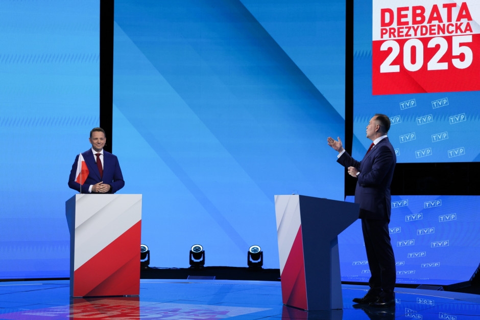 Il dibattito presidenziale Nawrocki-Trzaskowski è iniziato. Influenzerà l'esito delle elezioni?