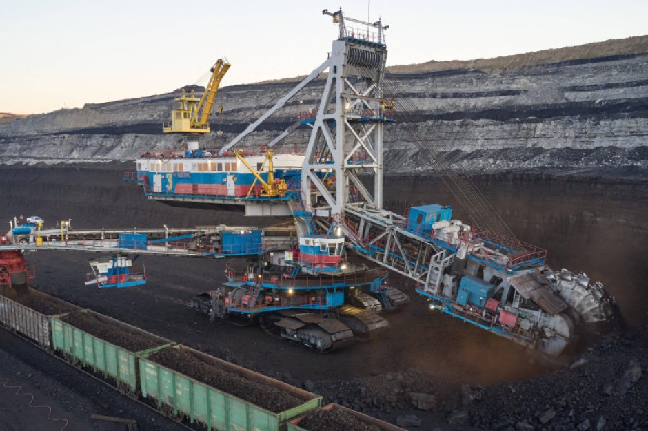 A indústria de mineração neste país está em apuros. O boom do carvão acabou.