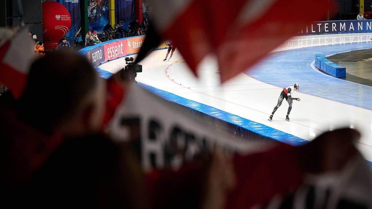 Crowds of fans at the World Cup in Poland. "Our athletes did not disappoint"