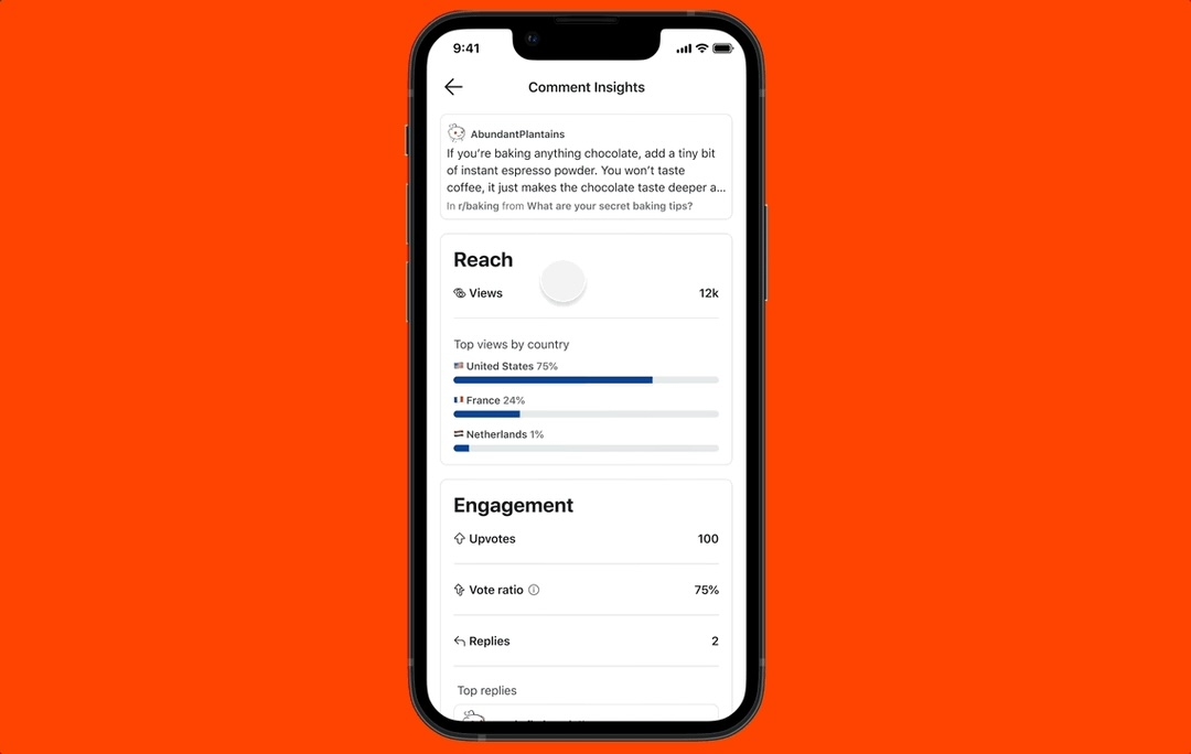 Reddit aggiunge analisi e bozze per i commenti