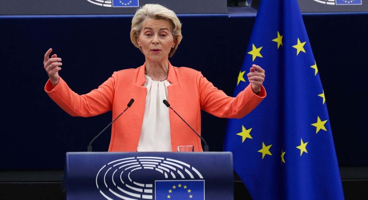 Von der Leyen defends the tariff agreement with the US as a commitment to "stability."