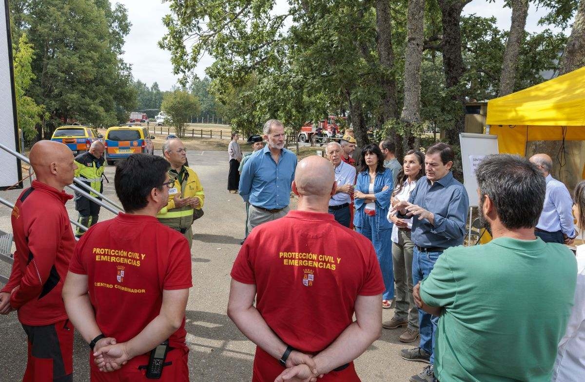 Castile and León has recorded 117 municipalities affected by fires and 204 evacuated towns.