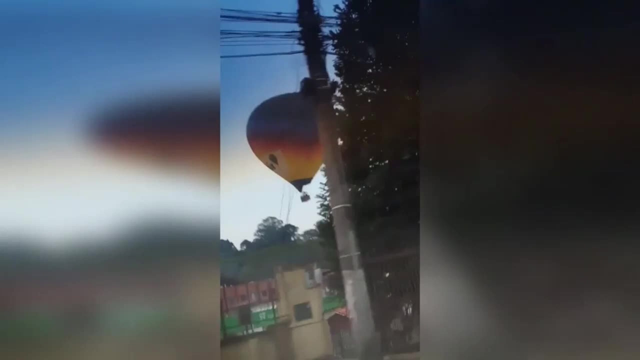 Osiem osób zginęło w wyniku katastrofy balonu na ogrzane powietrze, w którym leciało 21 pasażerów, w Brazylii.