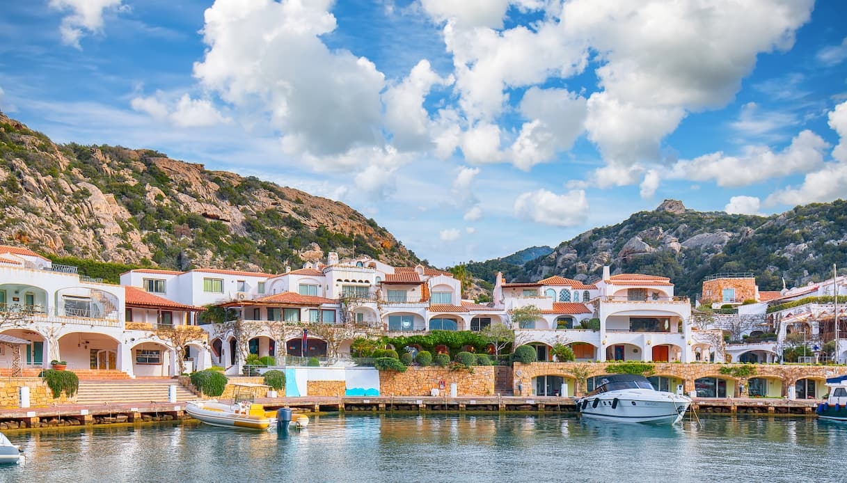 The new luxury destination to go to in Italy is Poltu Quatu, the Sardinian Portofino