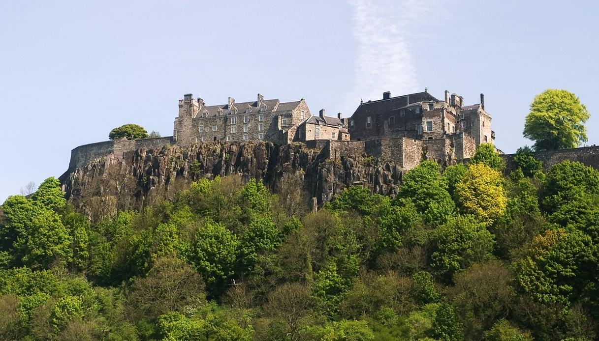 Le château de Stirling, demeure du mystérieux fantôme de la Dame Verte