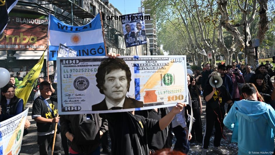 Argentyna: Uścisk Milei pod materacem