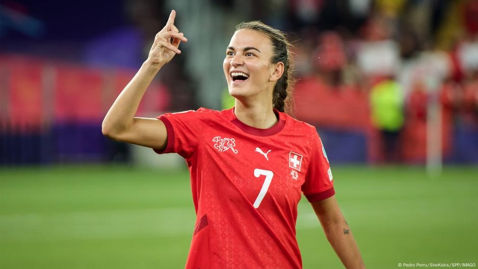 EURO 2025: Riola Xhemaili, İsviçre'yi sevinçten çılgına çevirdi