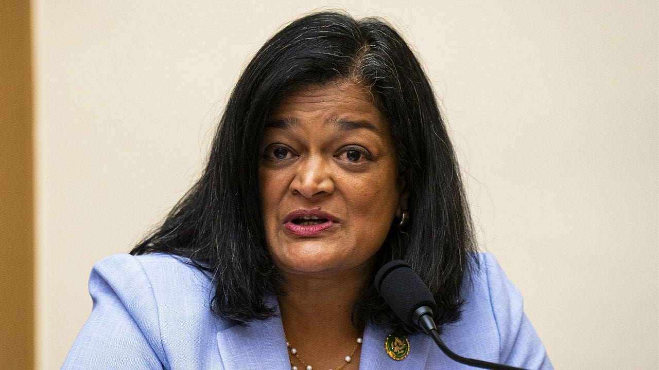 Jayapal wird dafür kritisiert, dass er in einer Anti-Abschiebungs-Äußerung die Amerikaner aufforderte, „darüber nachzudenken, wer ihr Essen ausgesucht hat“