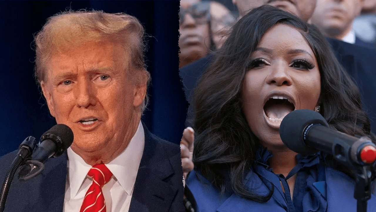 Jasmine Crockett afirma que Trump está "aterrorizado por las mujeres negras inteligentes y audaces" después del comentario del presidente sobre su "bajo coeficiente intelectual".