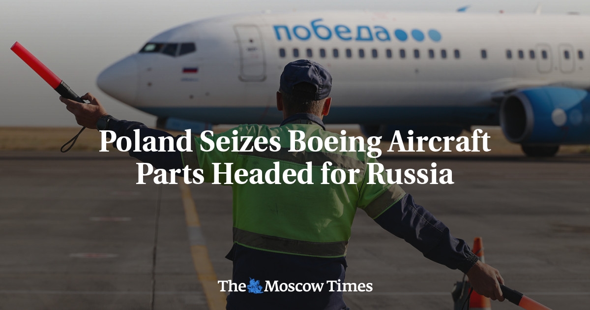 Poland Seizes Boeing Aircraft Parts Headed for Russia