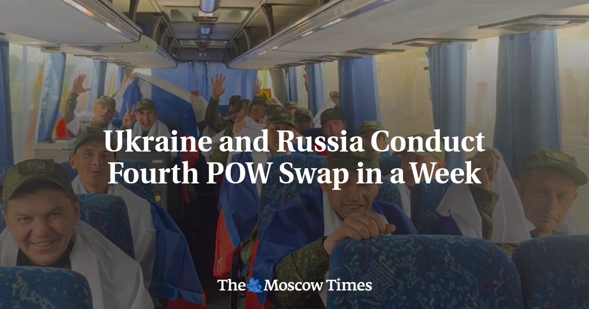 Ukraina i Rosja przeprowadzają czwartą wymianę jeńców wojennych w ciągu tygodnia
