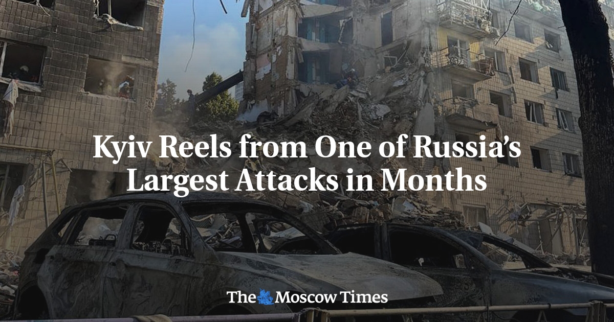 Kyiv Reels From One of Russia’s Largest Attacks in Months