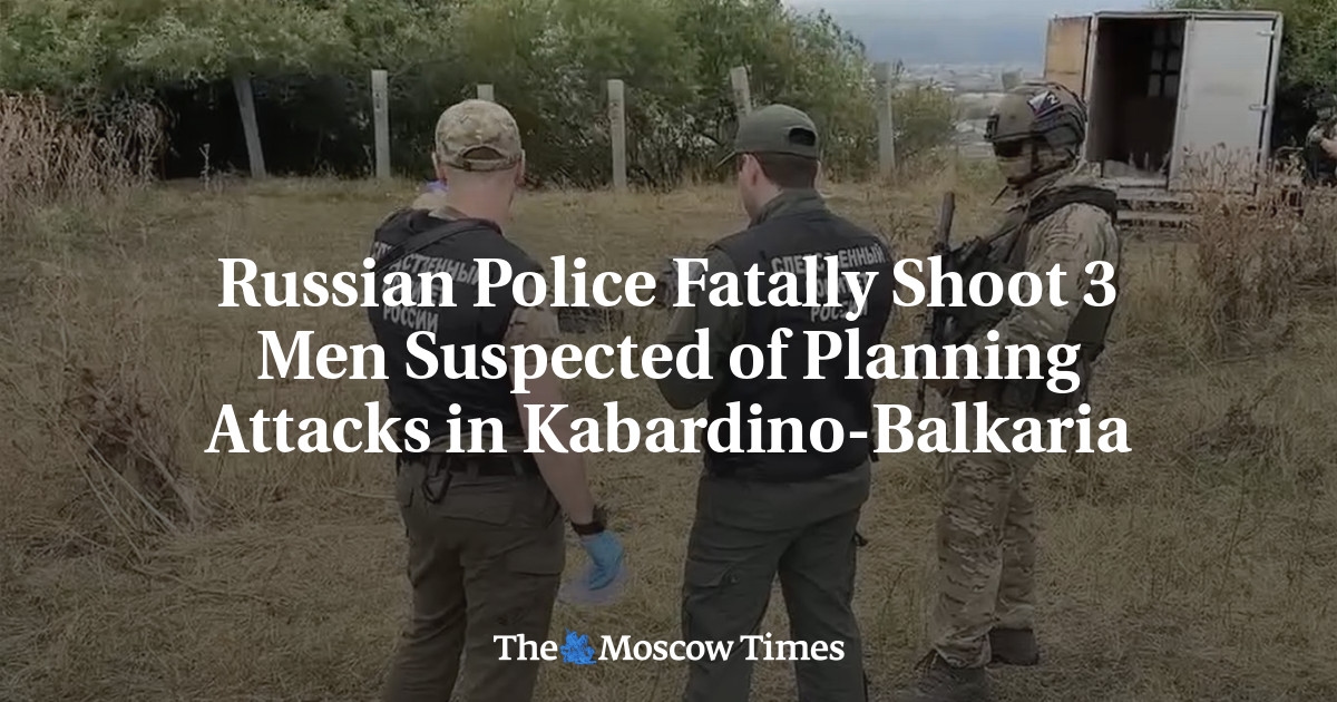 Polícia russa mata a tiros três homens suspeitos de planejar ataques em Kabardino-Balkaria
