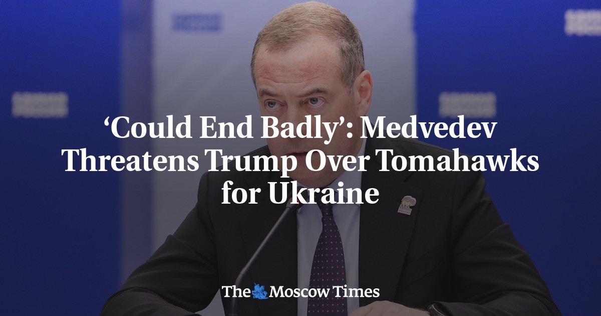 'Kan slecht aflopen': Medvedev bedreigt Trump over Tomahawks voor Oekraïne