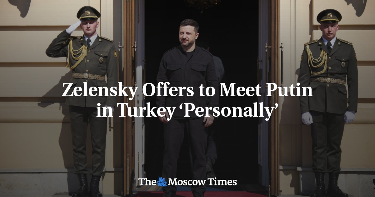 Zełenski oferuje Putinowi „osobiste” spotkanie w Turcji