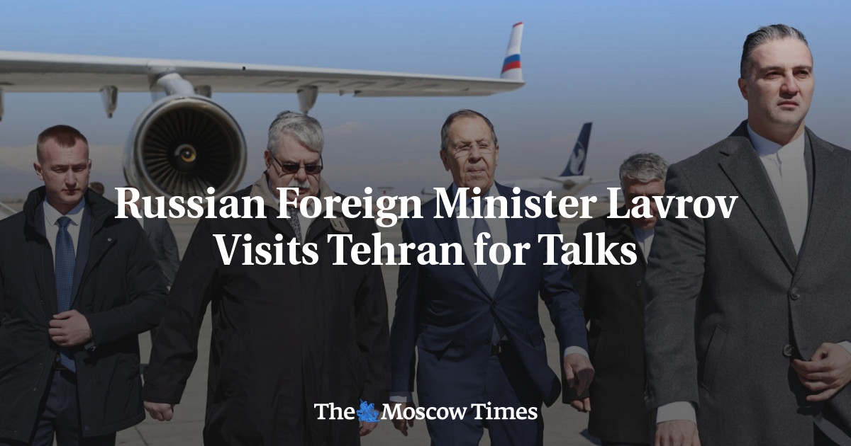 Il ministro degli Esteri russo Lavrov visita Teheran per colloqui