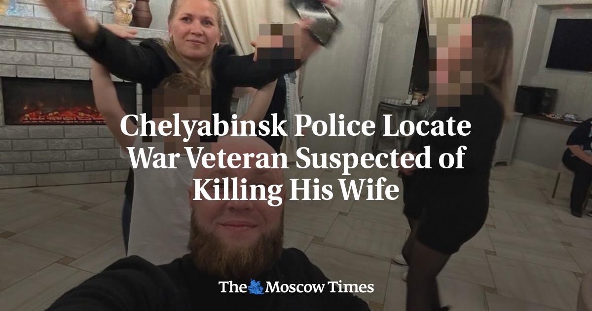 La polizia di Chelyabinsk rintraccia un veterano di guerra sospettato di aver ucciso la moglie