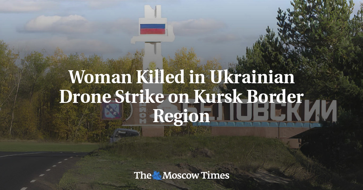 Una mujer muere en un ataque con drones ucraniano en la región fronteriza de Kursk
