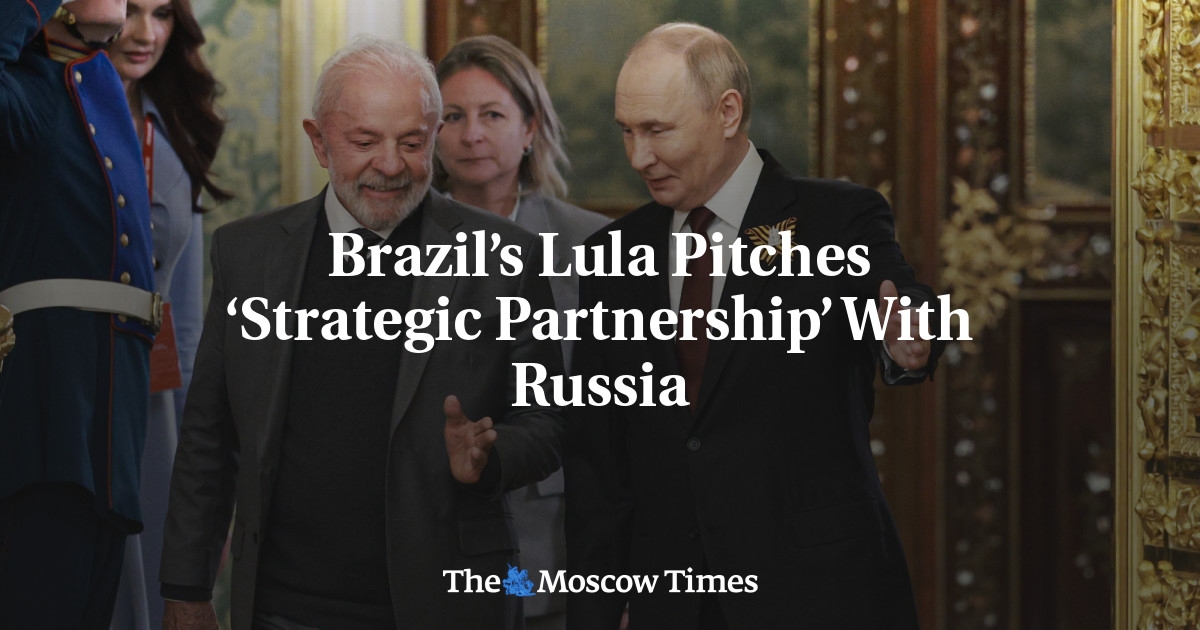Brazylijski Lula przedstawia „strategiczne partnerstwo” z Rosją
