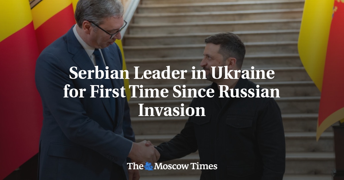 Serbischer Staatschef erstmals seit russischer Invasion in der Ukraine
