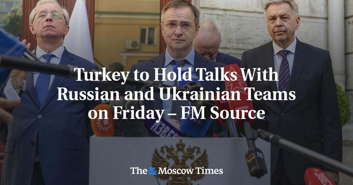 La Turquie s'entretiendra vendredi avec les équipes russes et ukrainiennes – Source FM