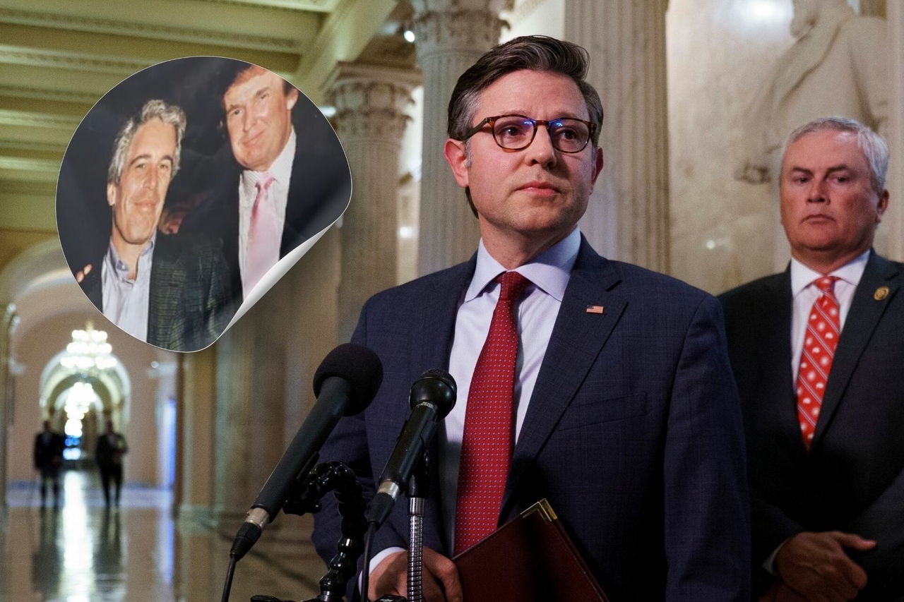 Johnson retifica: Trump não era um informante do FBI no caso Jeffrey Epstein.