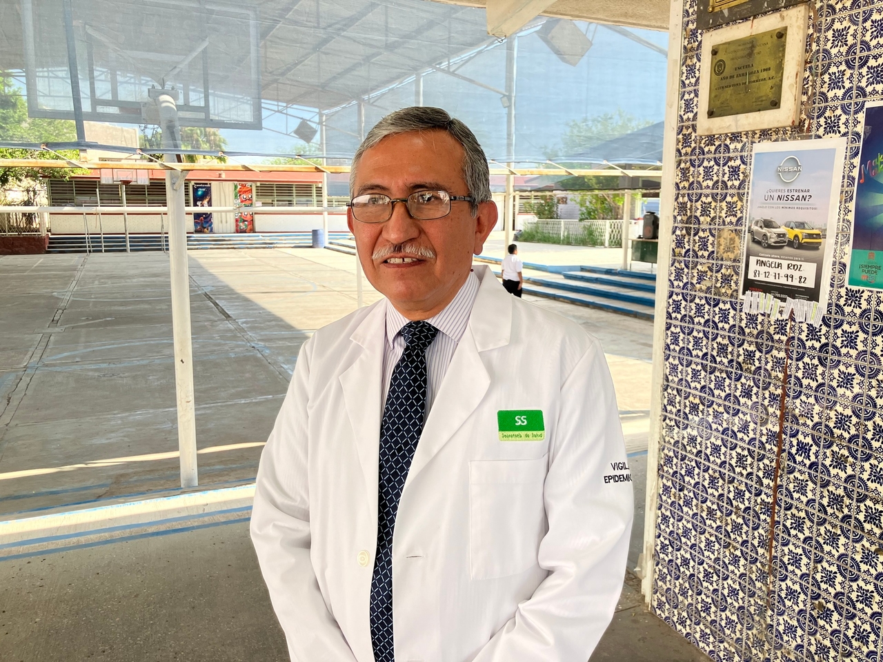 Dr. Humberto Gerardo Flores, with more than three decades of experience in epidemic control